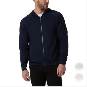 NWT 32 Degrees Men's Full Zip Hoodie Blue Size XL